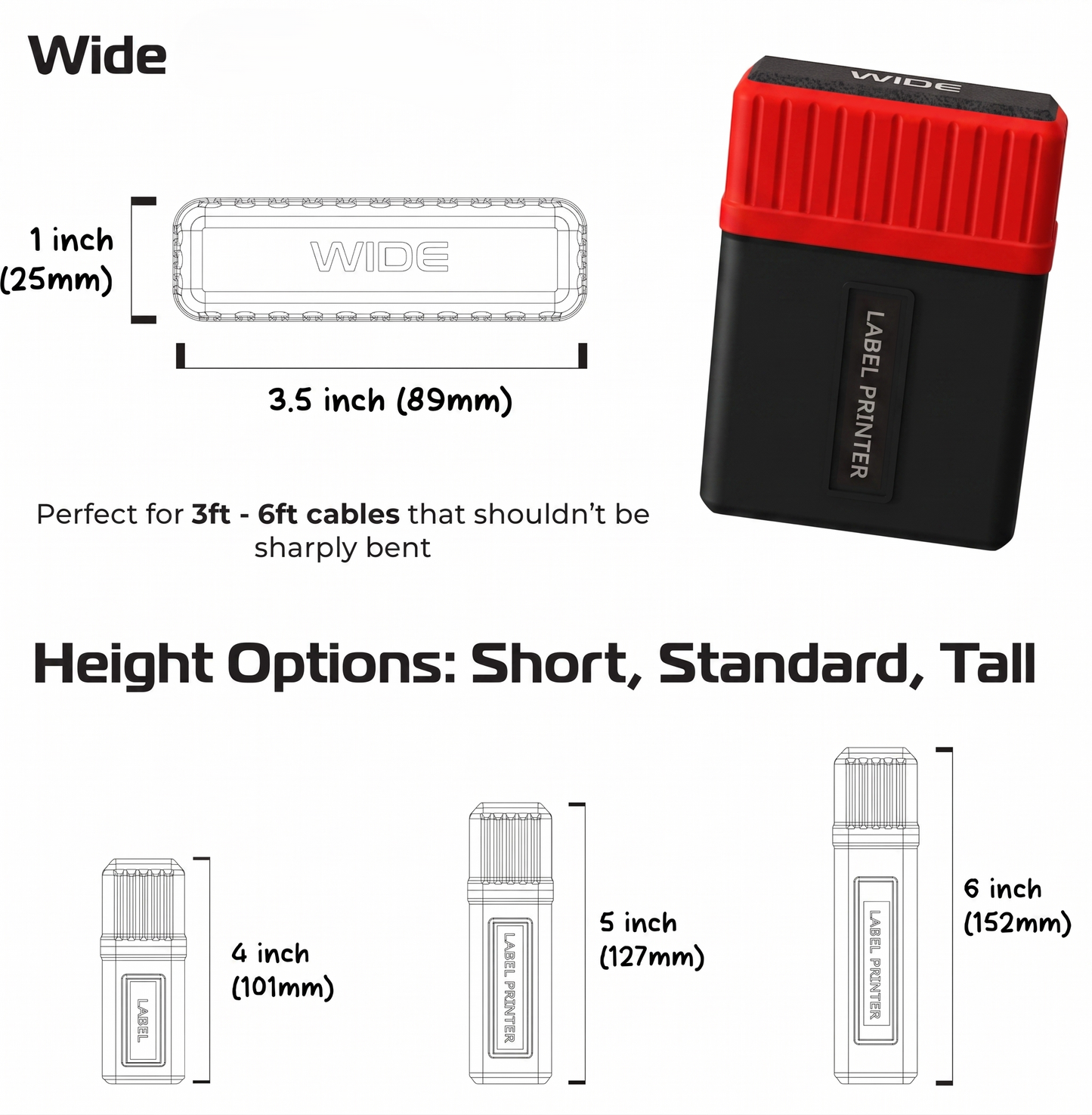 Wide CordCove - Modular Storage Case