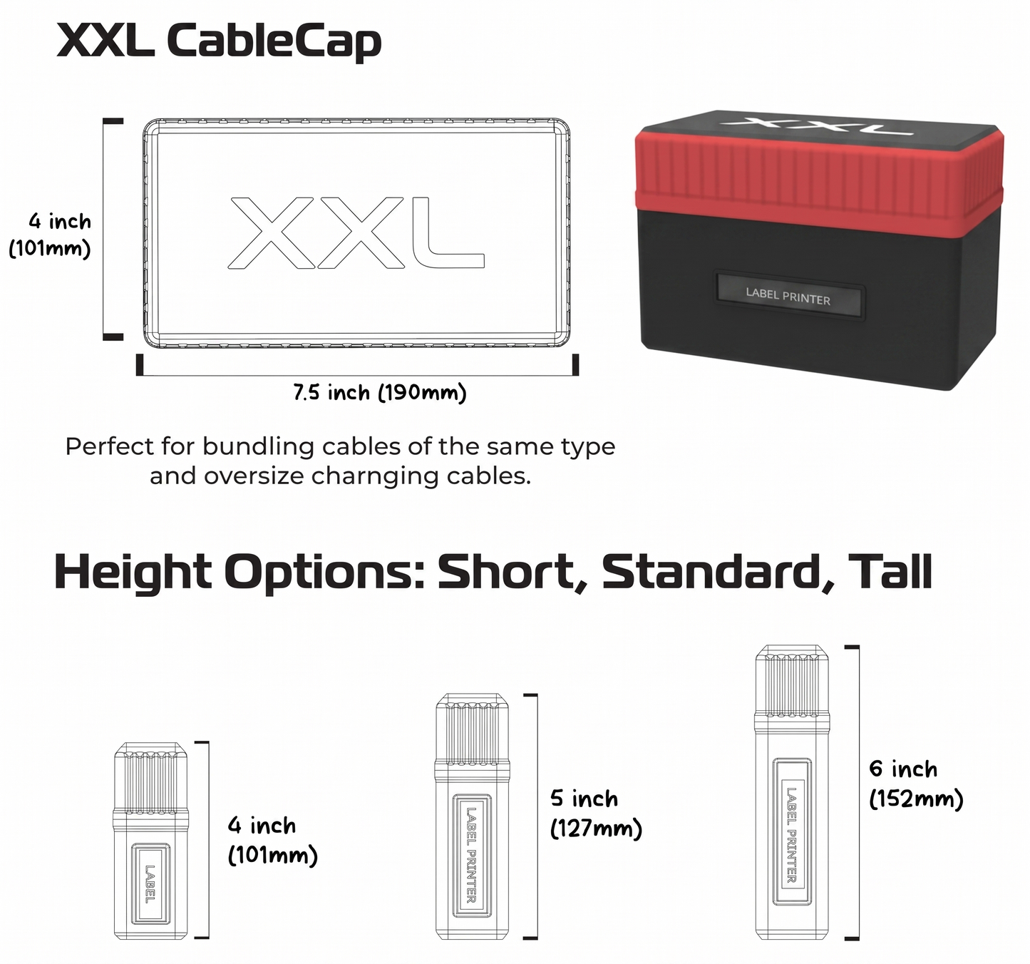 XXL CordCove - Modular Storage Case